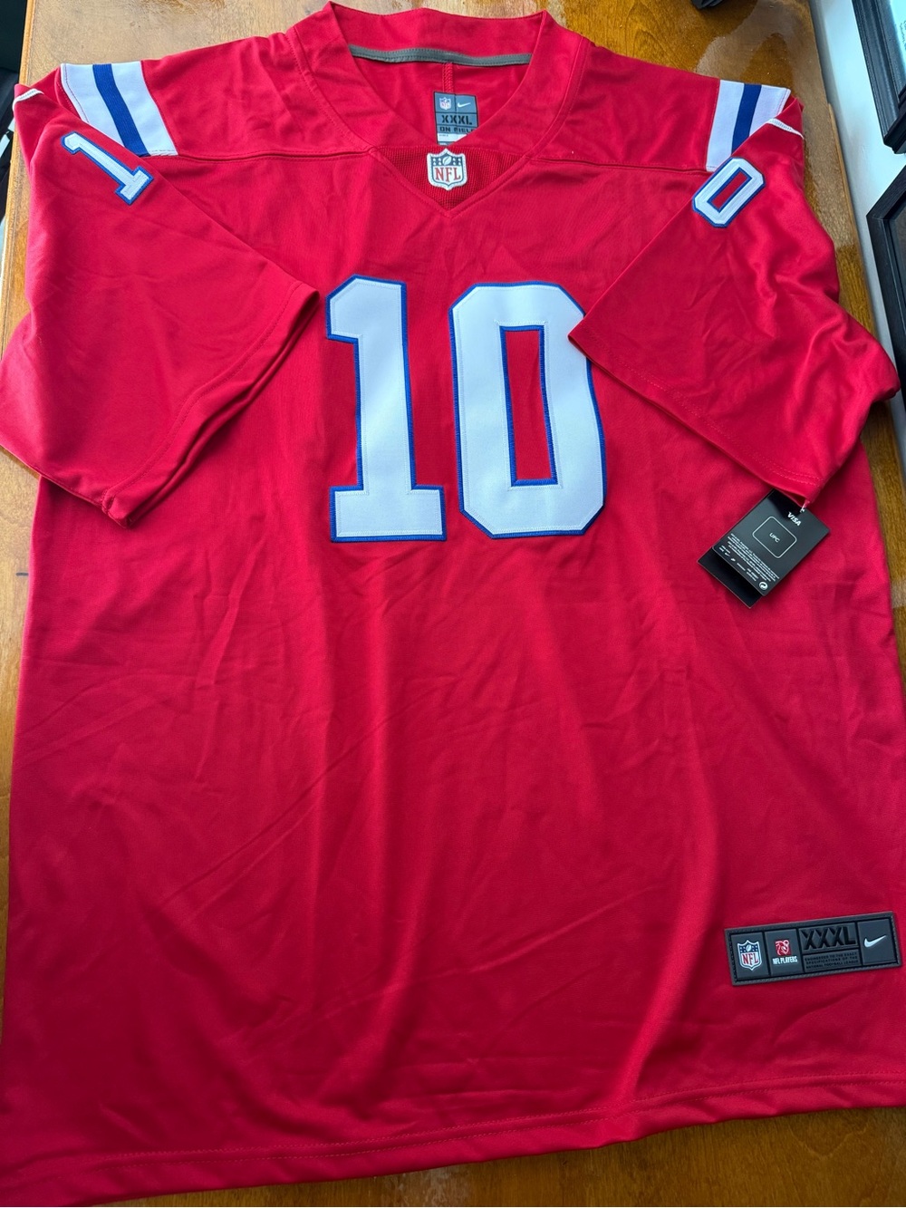 Drake Maye New England Patriots jersey size XXXL